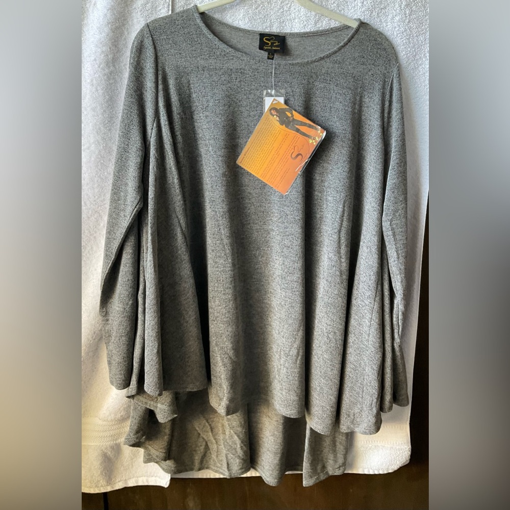 Serena Williams Gray Oversized  Tunic
